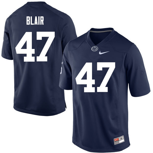 Men Penn State Nittany Lions #47 Will Blair College Football Jerseys-Navy